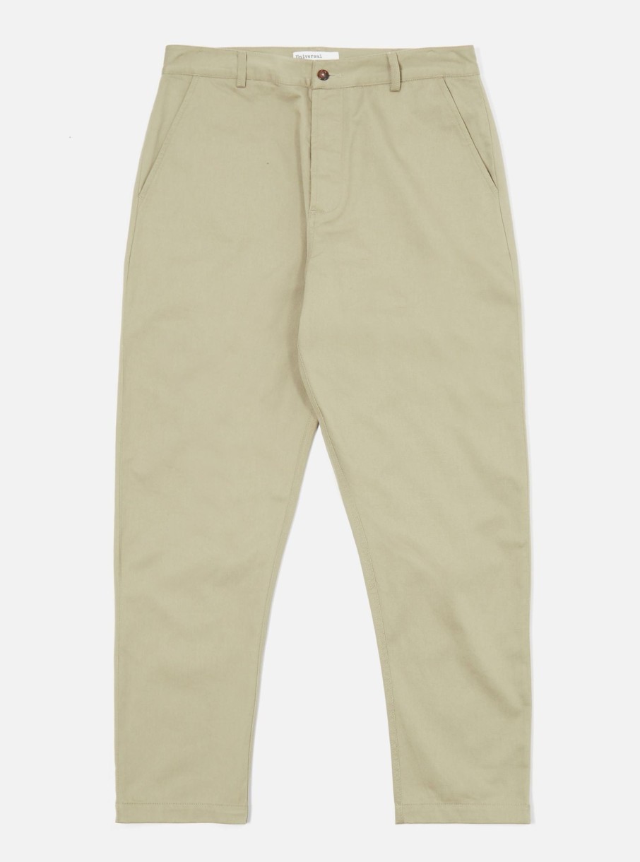 Clearance Universal Works Universal Works Military Chino In Stone Twill