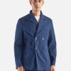 Hot Universal Works Universal Works Manor Jacket In Navy Summer Canvas