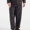 Hot Universal Works Universal Works Oxford Pant In Brown/Charcoal Oak Check