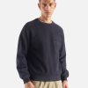 Wholesale Universal Works Universal Works Sweatshirt In Navy Brush Back Sweat #30