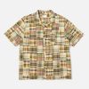 Wholesale Universal Works Universal Works Road Shirt In Sand Patchwork Check