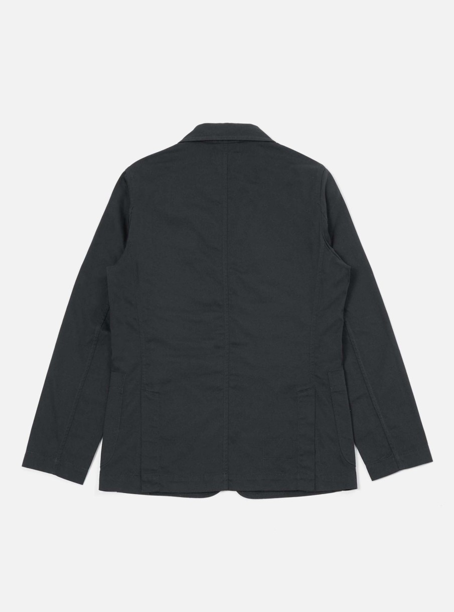 Hot Universal Works Universal Works London Jacket In Black Twill