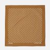 Wholesale Universal Works Universal Works Pocket Square In Mustard Classic Dot