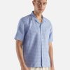 Best Universal Works Universal Works Road Shirt In Blue Delos Cotton