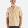 New Universal Works Universal Works Road Shirt In Yellow Tile 3 Cotton