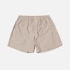 Clearance Universal Works Universal Works Boxer Short In Brown Shibuya Stripe