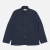 Clearance Universal Works Universal Works Bakers Jacket In Navy Twill