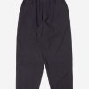 New Universal Works Universal Works Pleated Track Pant In Navy Wool/Cotton Check Seersucker