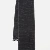 Online Universal Works Universal Works Yak Scarf In Charcoal/Stone Yak Wool