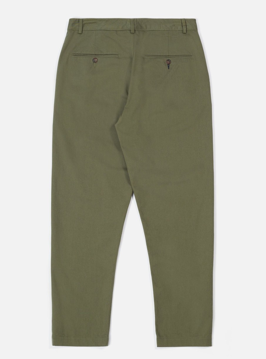 Wholesale Universal Works Universal Works Military Chino In Light Olive Twill