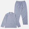 Online Universal Works Universal Works Pyjama Set In Navy Oxford Cotton