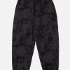 Clearance Universal Works Universal Works K Track Pant In Black Japanese Flock Camo