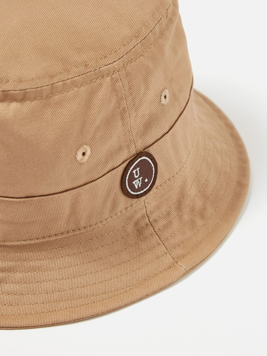 Wholesale Universal Works Universal Works Bucket Hat In Summer Oak Twill Cotton