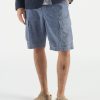 Clearance Universal Works Universal Works Mw Cargo Short In Indigo Chambray