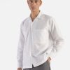 Clearance Universal Works Universal Works L/S Camp Shirt Ii In White Delos Cotton