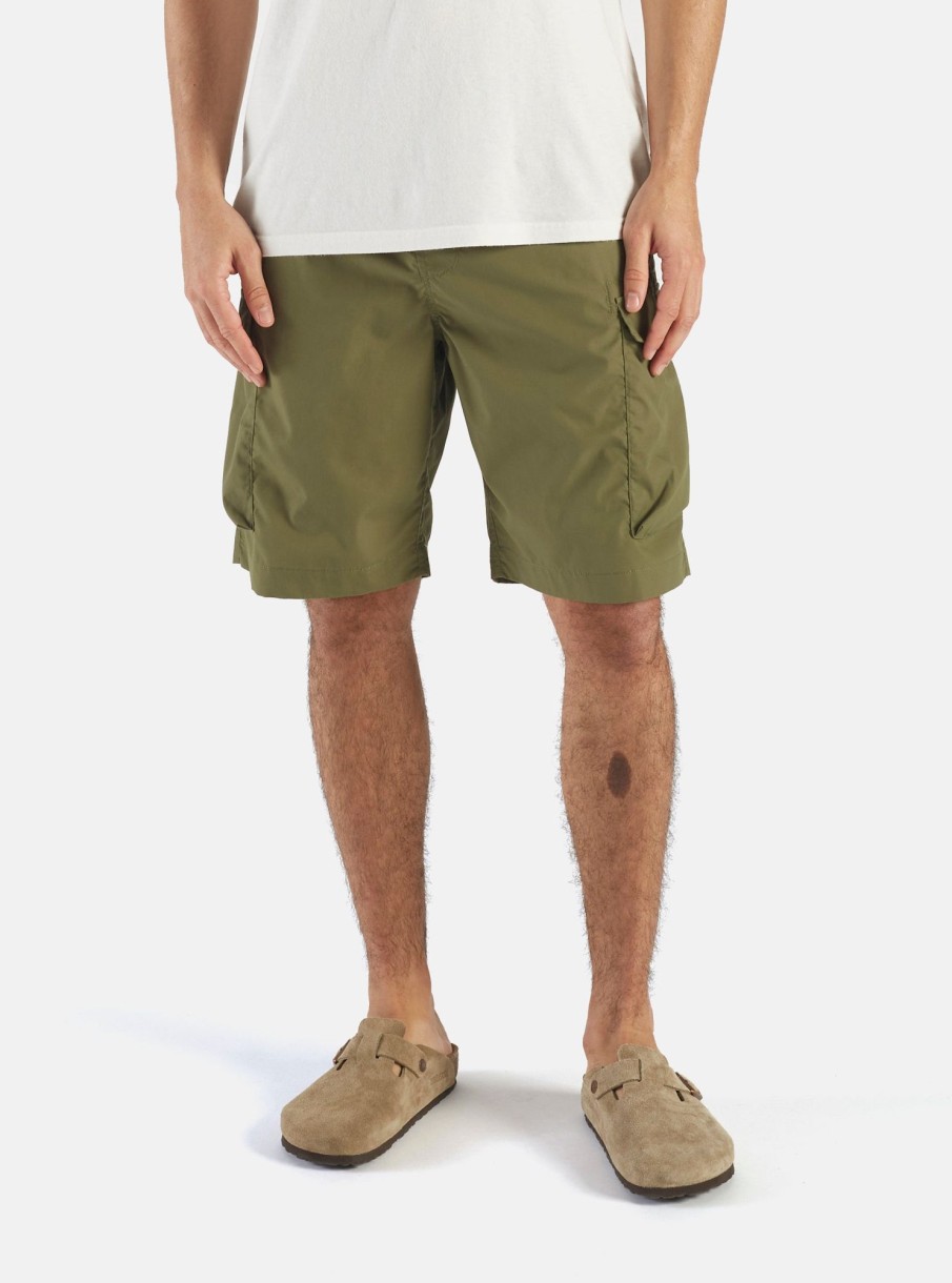 Best Universal Works Universal Works Parachute Short In Olive Recycled Poly Tech