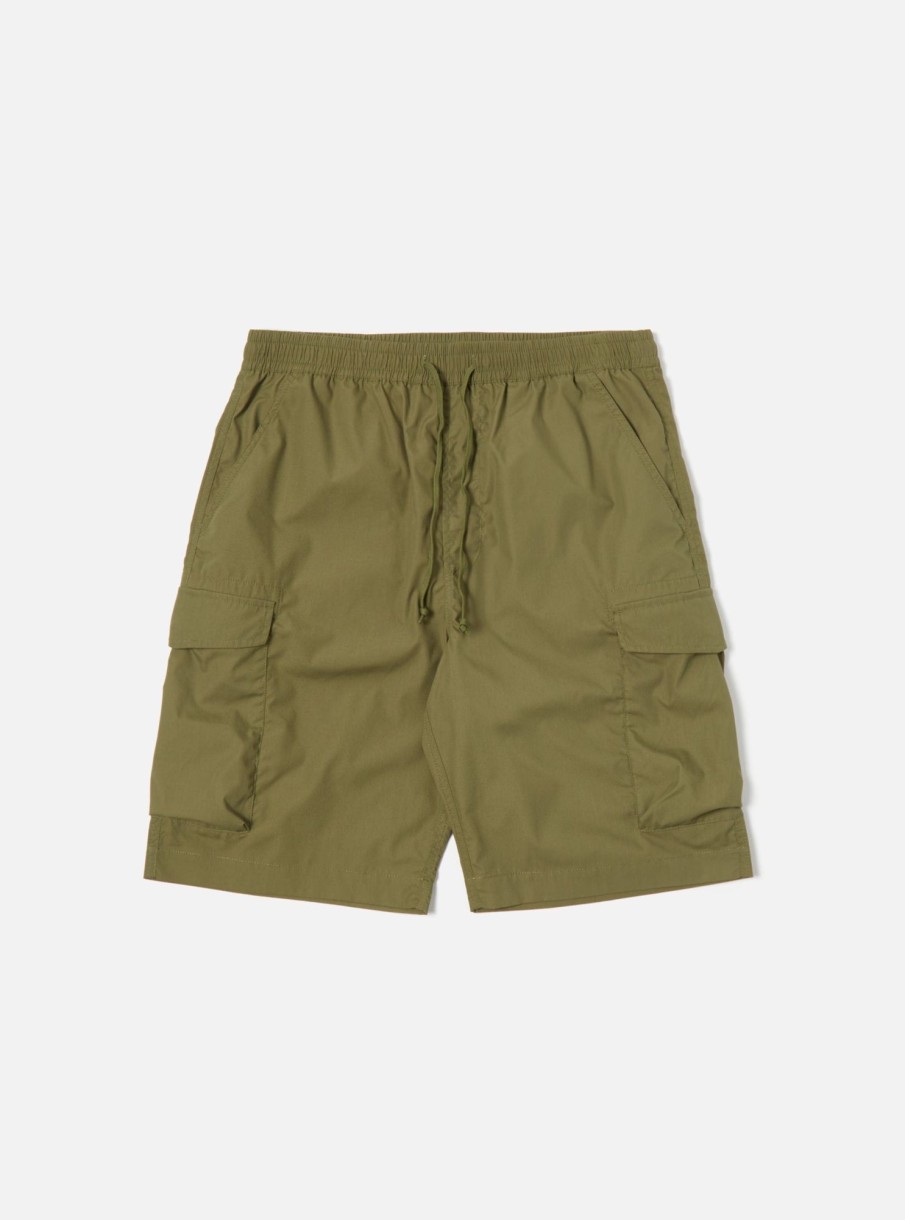 Best Universal Works Universal Works Parachute Short In Olive Recycled Poly Tech