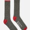 Hot Universal Works Universal Works Hike Sock In Derby Wool