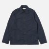 Online Universal Works Universal Works Bakers Jacket In Navy Recycled Poly Tech