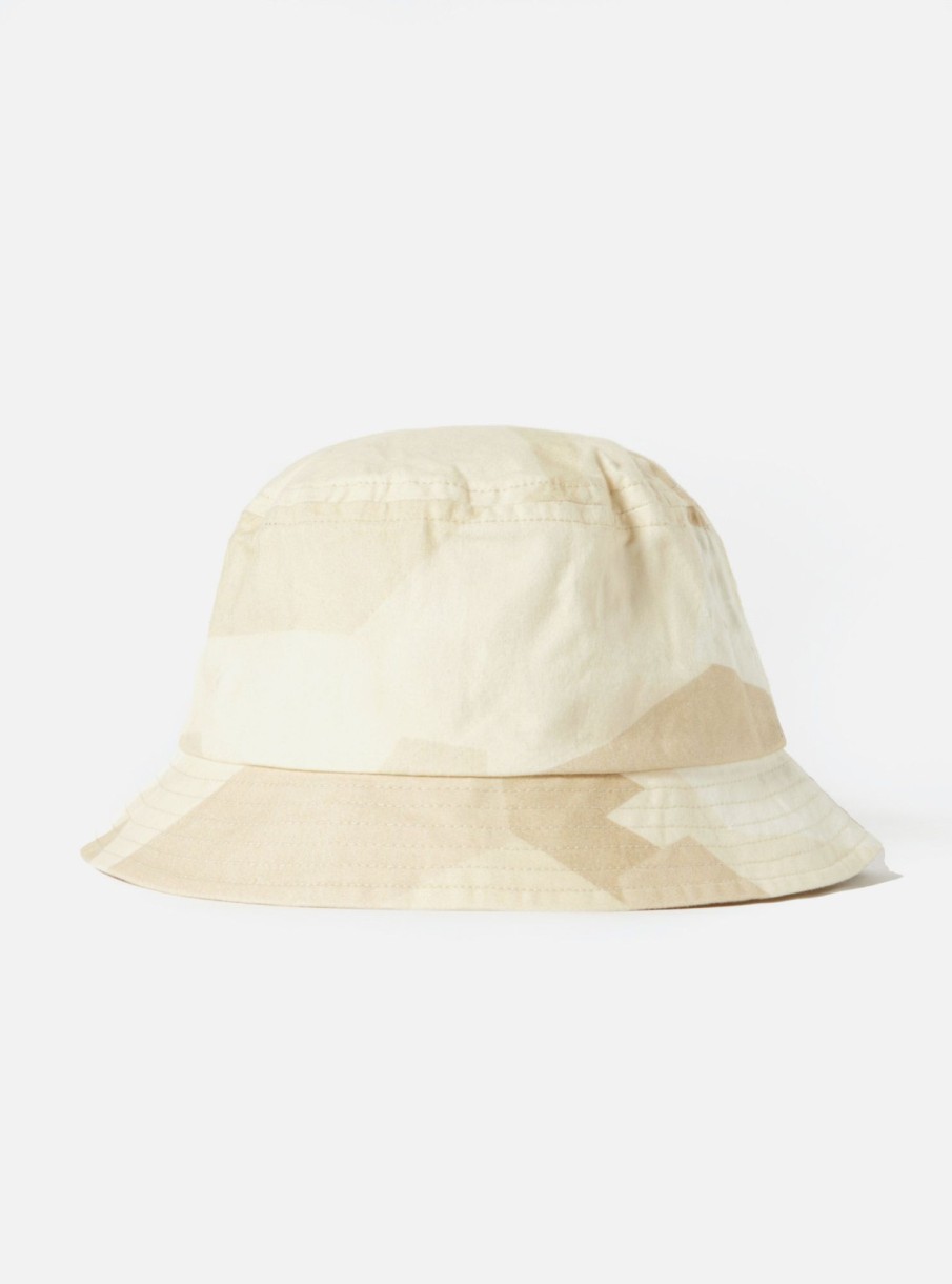 Clearance Universal Works Universal Works Beach Hat In Sand Swedish Camo