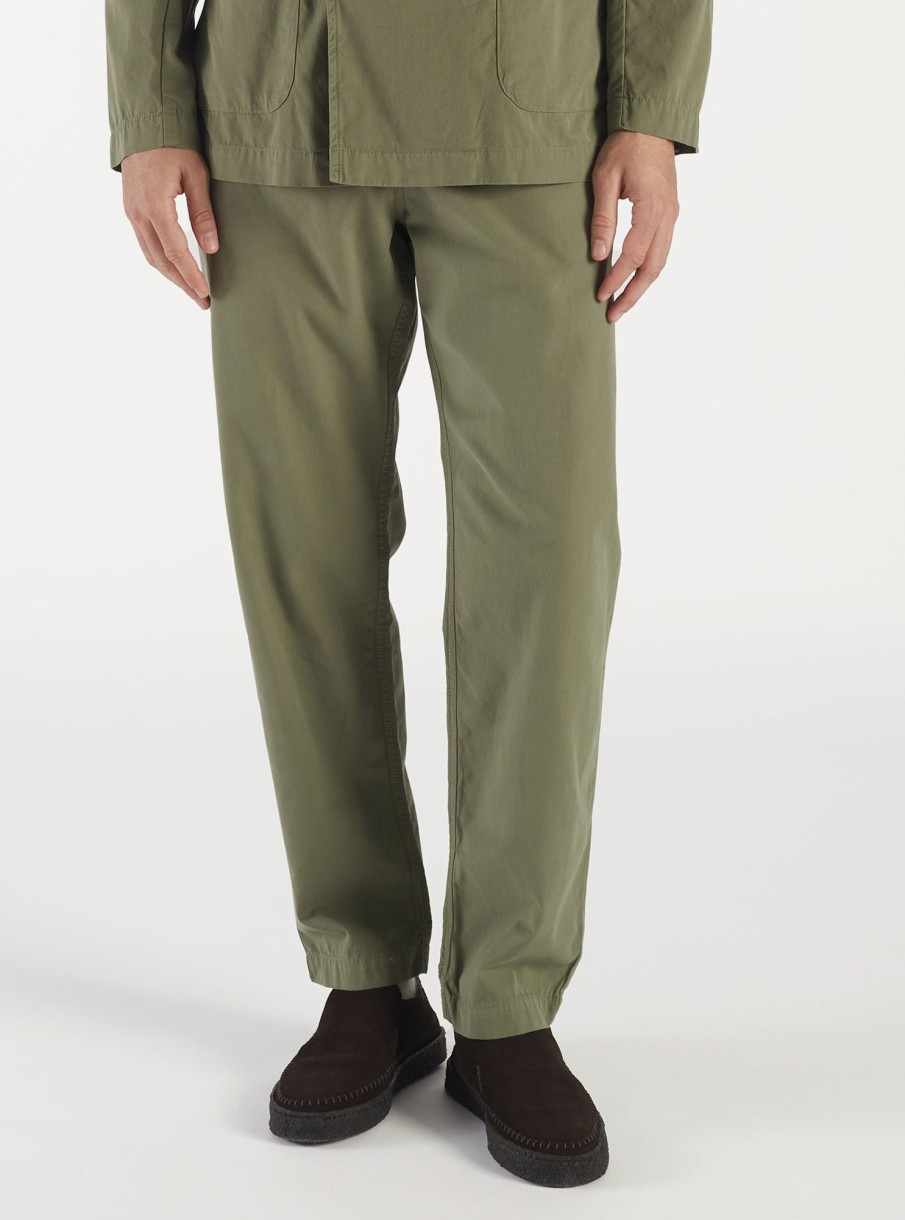 Online Universal Works Universal Works Military Chino In Birch Summer Canvas