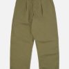 Clearance Universal Works Universal Works Duke Pant In Light Olive Twill