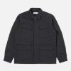 Online Universal Works Universal Works Mw Fatigue Jacket In Black Twill