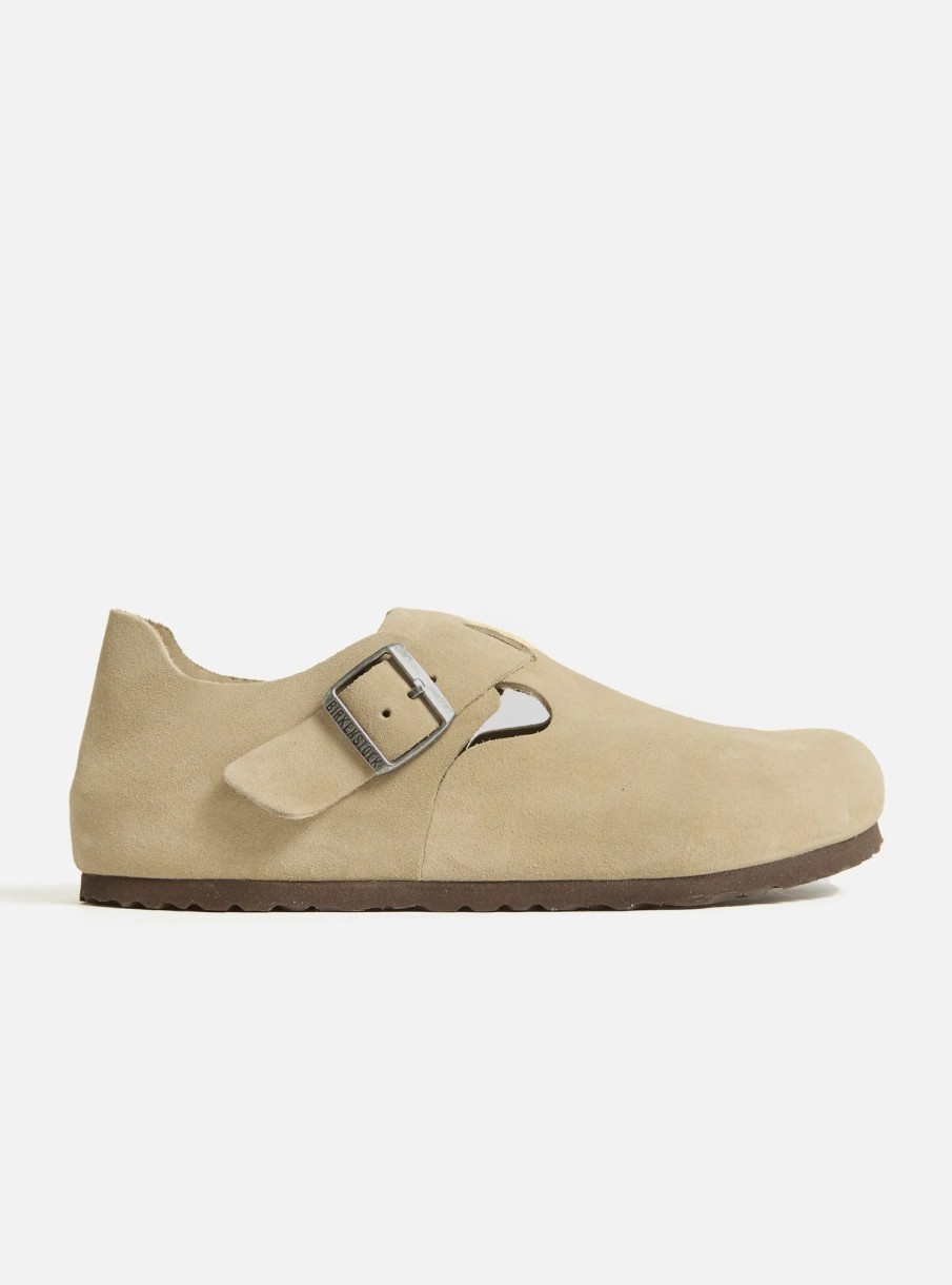 Hot Birkenstock Birkenstock London In Taupe Suede