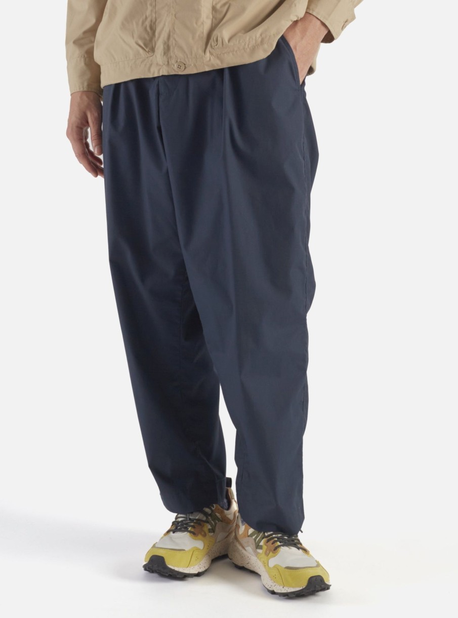 Best Universal Works Universal Works Oxford Pant In Navy Recycled Poly Tech