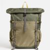 Clearance Sandqvist Sandqvist Forest Hike Backpack In Multi Trek/Leaf Green Recycled Nylon