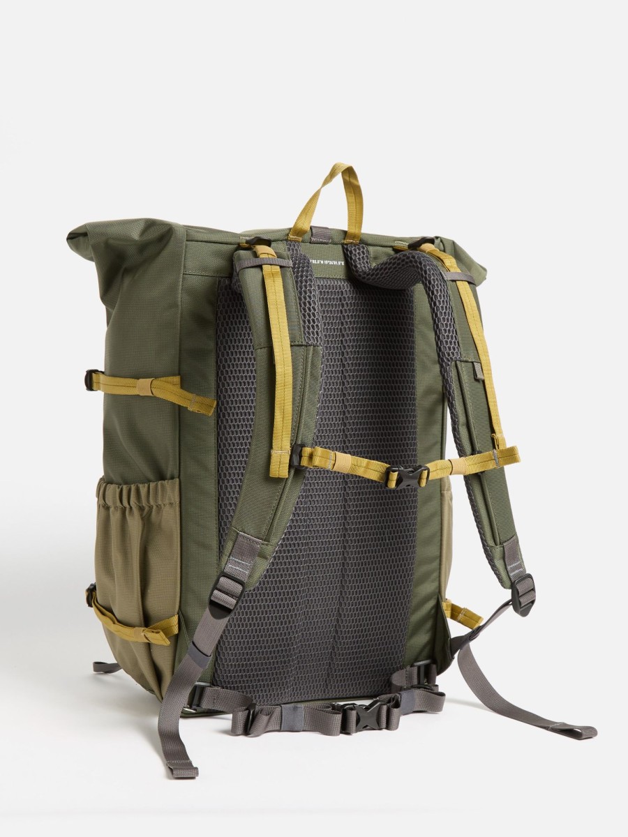 Clearance Sandqvist Sandqvist Forest Hike Backpack In Multi Trek/Leaf Green Recycled Nylon