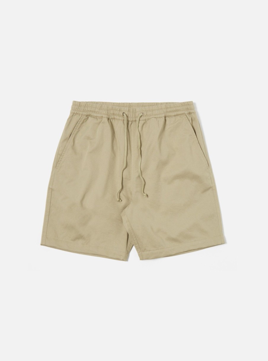 Hot Universal Works Universal Works Beach Short In Stone Twill