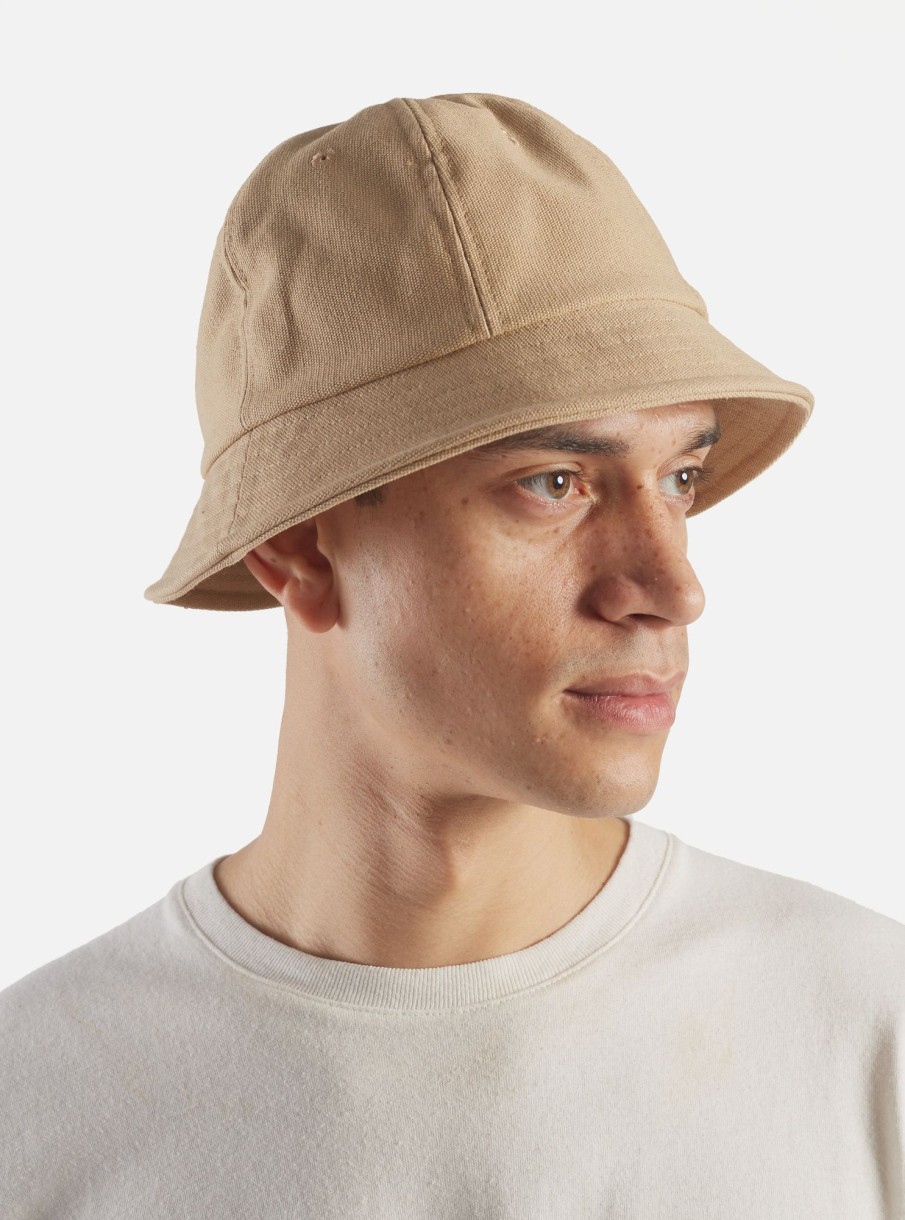 Best Universal Works Universal Works Naval Hat In Summer Oak Canvas