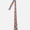 Online Universal Works Universal Works Tie In Brown Ikat Twill Check